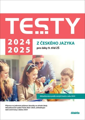 Zdjęcie produktu dla Testy 2024-2025 z języka czeskiego dla uczniów 9 klas szkoły podstawowej