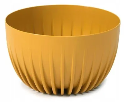 Immagine prodotto di Vaso da fiori con inserto Mira Eco 30 cm senape