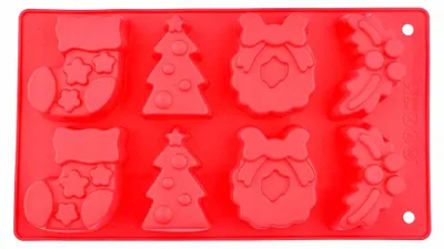 Produktbild von Rossner Silikonform Weihnachten Kekse Backen
