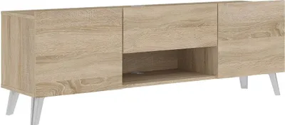 Produktbild von CALICOSY - TV-Möbel mit 2 Türen und 1 Schublade Brighton 2 - L140 cm x 46,5 cm