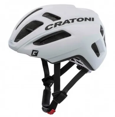 Produktbild von CRATONI C-Pro Fahrradhelm (Performance), Größe: M/L (57-61 cm), weiß matt gummiert