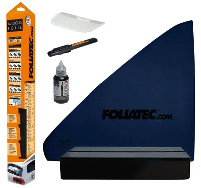 Produktbild von Foliatec Scheibentönungsfolie, Tönungsfolie für Autoscheiben, MIDNIGHT Reflex Su