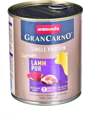 Produktbild von Animonda GranCarno Single Lamm Nassfutter