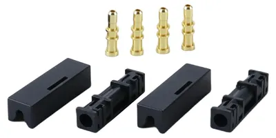 Productafbeelding van Glasvezelkabelconnector reparatie 2 sets zwart