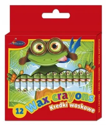 Produktbild von Beniamin Wachsmalstifte 12 Farben Kinder Malkreide