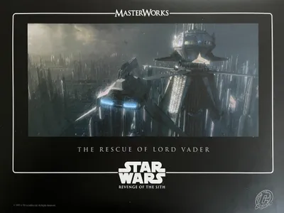 Obrázok produktu pre STAR WARS – Záchrana lorda Vadera – Plagát – 21x29,7 cm