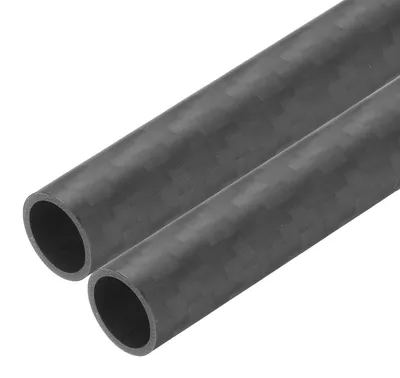 Produktbild von 2 Stück Kohlefaserrohr, 8 x 10 x 330 mm