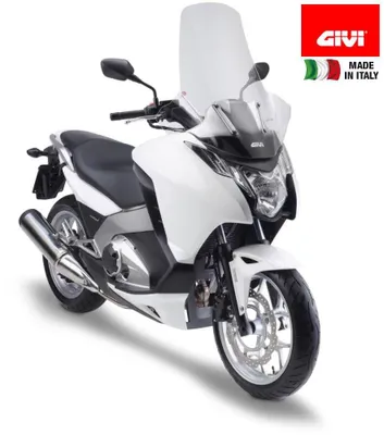 Immagine prodotto di Parabrezza GIVI trasparente intercambiabile e paramani 72x69cm per HONDA Integra 750
