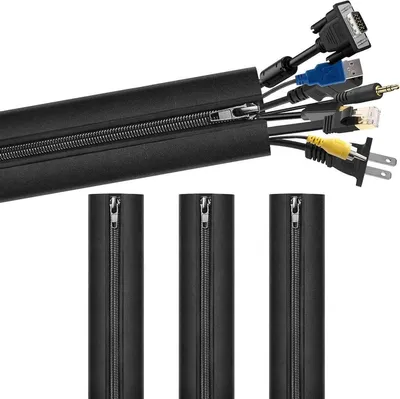 Produktbild von Go Go Gadget – Kabel-Organizer – Kabelmantel – Kabelabdeckung – Schwarz – 50 cm – 1 Stück