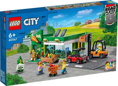 Zdjęcie produktu dla LEGO City Sklep spożywczy, Zestaw do budowania, 6 lat(a), Plastik, 0 szt., 890 g