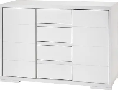 Produktbild von Schardt Wickelkommode Maxx White - Maße: 126 cm x 100 cm x 70 cm - Farbe: Weiß, 05 863 52 02