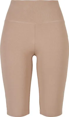 Produktbild von Urban Classics TB5014 | Ladies Organic Stretch Jersey Cycle Shorts Radlerhose - Farbe: softtaupe - Größe: XS