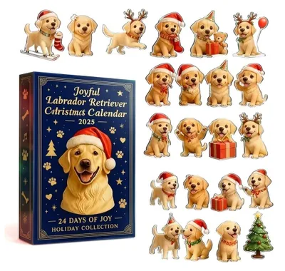 Obrázek produktu pro Adventní kalendář Vánoce 24 vánoční odpočítávací kalendář A odpočítávací kalendář