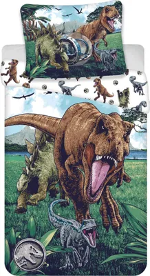 Produktbild von Leinen Jurassic World Trio 140x200, 70x90 cm