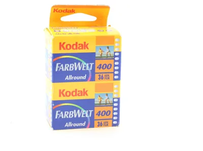 Produktbild von Kodak 1x2 Farbwelt 400 135/36, 2 Stück