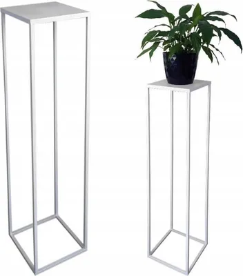 Image de Porte-fleurs moderne Loft BLANC SIMPLE 005/K-12-1P-100B