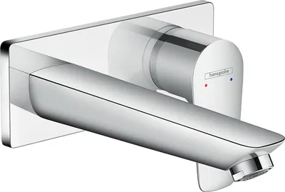 Produktbild von hansgrohe Talis E Einhebel-Waschtischmischer Unterputz, Wandmontage, unverschließbares Siebventil, Ausladung 165mm, 71732000