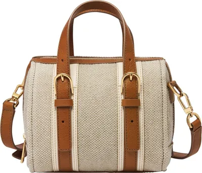 Produktbild von FOSSIL Umhängetasche Handtasche Carlie Mini Satchel Natural Brown beige