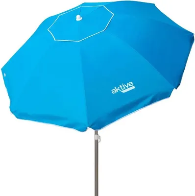 Produktbild von Aktive Sonnenschirm Mit Uv50-schutz 200 Cm Blau Blau One Size