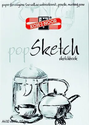 Obrázek produktu pro KOH-I-NOOR Pop Sketchbook Skicář 20 A4 110 g