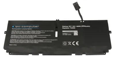 Produktbild von 722KK Akku 46Wh für Dell