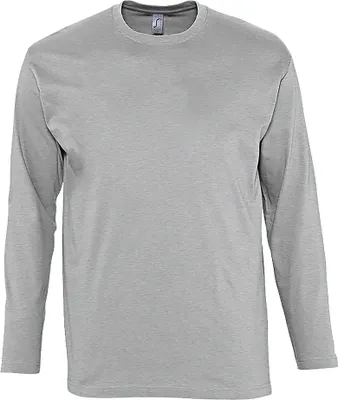 Immagine prodotto di SOLS Uomo Monarch manica lunga / T-shirt manica lunga PC313 (S) (grigio screziato)