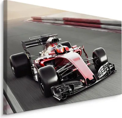 Produktbild von Fabelhafte Canvas LEINWAND BILDER 120x80 cm XXL Kunstdruck Formel-1-Wagen Sportwagen