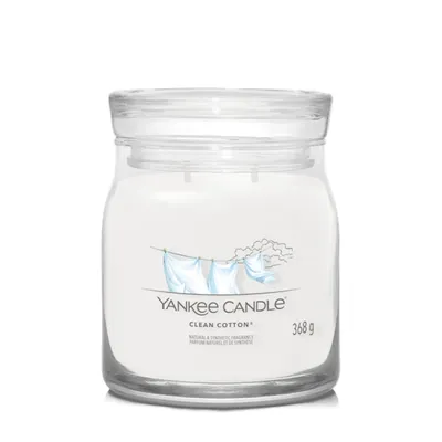 Immagine prodotto di Yankee Candle - Candela firmata Clean Cotone 368,0g