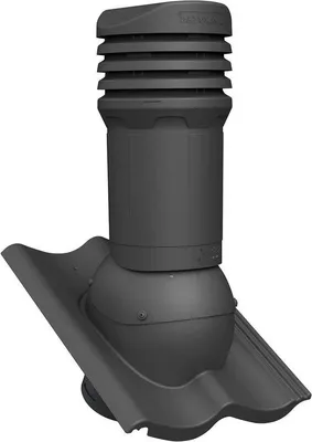 Produktbild von 125mm-Dachventilationsrohr - Selbstschwingende Dachabzugsanlage - Effiziente Dachlüftungslösung - Abwasserwaage für Schieferdächer