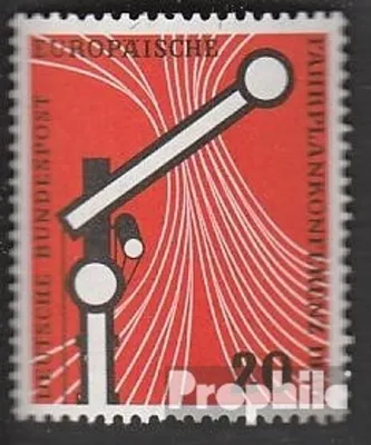 Produktbild von Briefmarken BRD (BR.Deutschland) 1955 Mi 219 (kompl.Ausg.) postfrisch Europäische Fahrplankonferenz