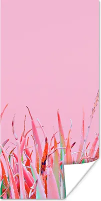 Produktbild von MuchoWow® Poster Sommer - Pflanzen - Pastell 80x160 cm - Kinderzimmer