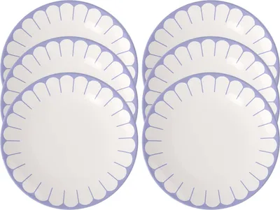 Obrázok produktu pre Villeroy & Boch 1045512621, Jedálenský tanier, Kolo, Porcelán, Modrá, Fleur, 26,6 cm