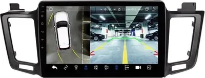Zdjęcie produktu dla Radio samochodowe z Bluetooth i CarPlay do Toyoty RAV4 (2013–2017) – kompatybilne z Apple i Android – system stereo – system nawigacyjny
