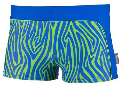 Produktbild von Beco Zebra Vibes Badeboxer | Blau/grün