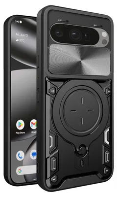 Produktbild von Techsuit – CamGuard Pro stoßfeste Hülle für Google Pixel 10 Pro XL – schwarz