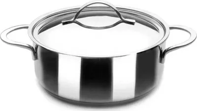 Produktbild von Ibili Inox Noah 26 Cm Schmortopf Silber  Silber One Size