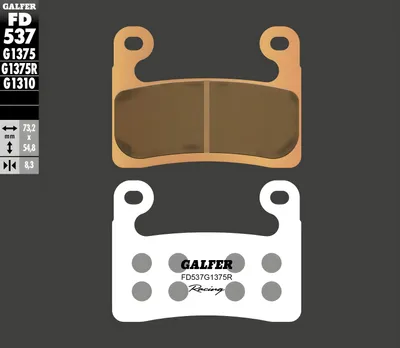 Produktbild von Bremsbeläge Galfer FD537G1375R Sinter-Metall Racing SPORT