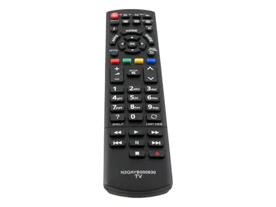 Obrázek produktu pro Dálkové ovládání azurano pro PANASONIC N2QAYB000830 - Nahrazuje také N2QAYB000840 - TX-L24XW6 TX-L32BL6B TX-L39E6BK TX-39ASW504 TX-L42E6EK TX-42AS500E TX-L42E6YK TX-50AS500Y TX-L50BLW6