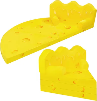 Produktbild von Klappbares Kindersofa und Kinderstuhl, für das Kinderzimmer, 2-in-1, mehrfarbig