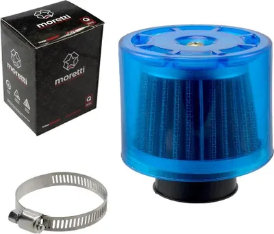Produktbild von Blauer konischer Luftfilter, Durchmesser 42 mm