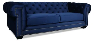 Produktbild von Chesterfield Design Luxus Polster Sofa Couch Sitz Garnitur Leder Textil Neu #600