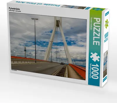 Produktbild von Calvendo Pylonbrücke 1000 Teile Puzzle quer 640x480mm, Seethaler Thomas; 7331471