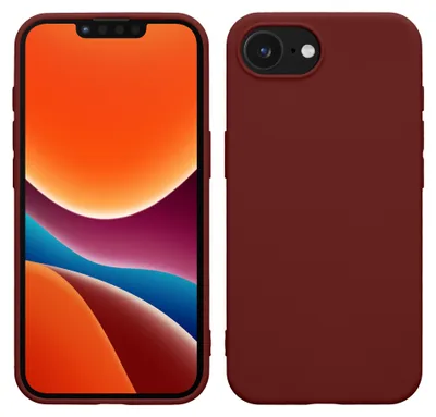 Produktbild von kwmobile Hülle für Apple iPhone 17e / iPhone 16e TPU Case - Handyhülle unterstützt kabelloses Laden, flexible Schutzhülle, gummiertes Cover in Tawny