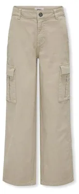 Immagine prodotto di ONLY Mädchen Kogyarrow-vox, pantaloni cargo modello PNT Noos, colore "Pumice Stone", taglia 122 EU