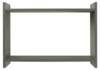 Image de Étagère murale Bamberg en MDF vert 50x14,5x35 cm