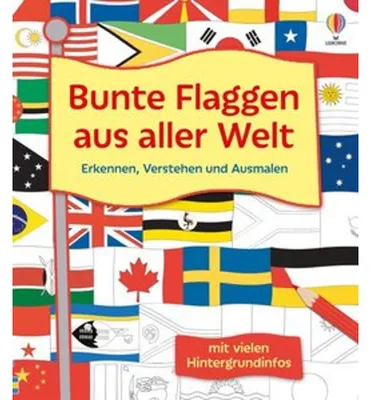 Immagine prodotto di Bunte Flaggen aus aller Welt Erkennen, Verstehen und Ausmalen