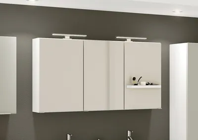 Produktbild von Spiegelschrank Badschrank Hängeschrank Wandschrank Badspiegel Schrank Garda III"