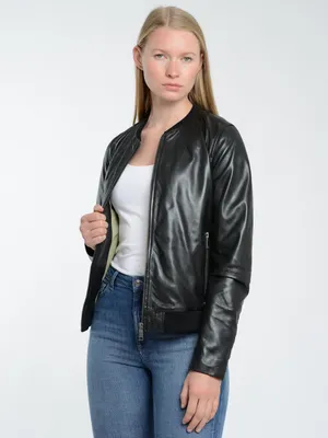 Produktbild von Maze Lederblouson 42021143 Damen black M