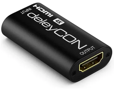 Produktbild von deleyCON 4K HDMI 2.0 Repeater Signal Verstärker 18Gbps