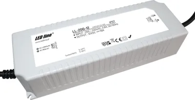 Immagine prodotto di Trasformatore LED 200W 16A 12V alimentazione trasformatore impermeabile IP67 per illuminazione lampadine LED